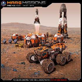 MARS Missions Pack 3D model